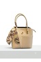 Leather-Look Multi-Compartment Hand and Shoulder Bag with Scarf Detail - 6