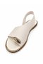 Women's Flat Sole Stone-Detail Slingback Flip-Flop Sandals - 2