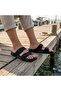 (Parmi) Very Light with Two Buckles (41 Size 1 Pair 125 Gr) Daily Men's Slippers Black - 2
