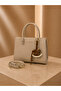 Women's Zippered Imported Quality Premium Stylish and Elegant Hand & Shoulder Bag Size: 20 X 18 cm - 4
