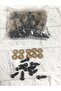 6 mm Amigurumi Screw Eyes, 50 Pairs (100 Pcs)