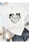 Women's Mix Printed Crew Neck Regular Fit T-Shirt