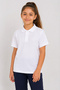 Unisex Girls Boys Polo Collar Buttoned Short Sleeve Cotton Basic T-Shirt Daily School Comfortable Cut T-Shirt - 2
