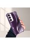 Samsung Galaxy S24 Plus Compatible Transparent Back Four-Corner Reinforced Impact Protection Silicone Case - 4