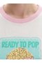 Lcw Young Pink Crew Neck Printed Women's Pajamas Set - 3