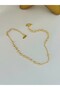 Topçuk Detailed Steel Anklet (Steel) - 3