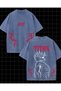 Anime Attack on Titan Printed Washable Vintage Unisex Oversize T-Shirt