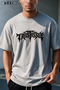 Trust Problem Printed Oversized Unisex T-Shirt Jogger Sweatpants Set - 3