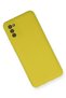 Aconcept Galaxy A03S Case Nano Inside Velvet Silicone (143528) - Yellow - 2