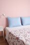 Purple Freesia Patterned Double Printed Pique & Bedspread 200X230 cm - 6
