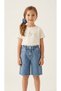 Capri Jean Girls' Comfortable Fit Elastic Waist 3/8 Years
