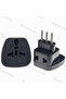 High Quality Universal UK/US/EU/AU to Italy Italian 3pin Travel Plug One split two Converter Adap... - 7