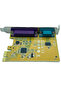 بطاقة منفذ MIO6469A PCI Express RS232 التسلسلية والمتوازية LPT - 2