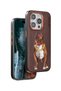 غطاء ACONCEPT لهاتف iPhone 15 Pro بتصميم دائم (32248) - بني - 2
