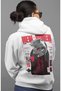 Ken Kaneki Tokyo Ghoul Anime Back Printed Unisex Oversize Combed Cotton Hoodie - 3