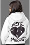 Arctic Monkeys Music Group Back Printed Unisex Oversize Combed Cotton Hoodie