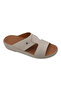 ( MB-101 ) Handmade Arabic Boy's Slippers | Arabic Sandals For Boys & Kids | Full Leather - 2