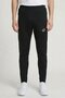 Men Sportswear Fit Running Leggings, Black