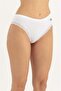 Women's White Lace Brazilian Panties - 4