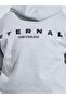 Eco Earth Relaxed Fit Text HD Print Fleece Hoodie - 5