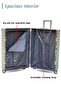 Aeris Aluminum Framed 3PCS Set (20/24/28 Inch) Luggage Hard Shell, Lightweight, Bottle Holder, Suitcase - 4