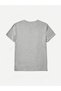 Woman's Grey Life Is Good Printed Oversize T-Shirt - 2