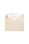 Napkin Holder, Czech Hand and Face Towel Box, Tissue Box, Paper Tissue Storage Box, Vegan Leather, 9*22*18 Cm. Beige - 2
