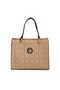Brown Print Women's Shoulder Bag - S26Y1Pr09201-T2E