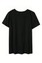 Women's Black Limited Edition Printed Oversize T-Shirt - 2