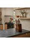 Countertop Natural Wood Knife Block Knife Stand Knife Holder Organizer - 2