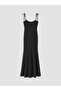 Trendlucky Heart Collar Scarf Detailed Rope Strap Evening Dress - 5