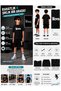 Summer the Boys Letter Printed Boys Shorts T-Shirt Set - 2