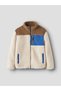Teddy jacket farebný blok-