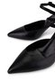 Women's Genuine Leather Black Heeled Shoes - 4