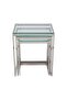 s/3 20/22/24" Maxwell Stainless Steel Nesting Tabl - 6