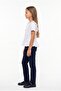 Girl's Ruffle Detailed School T-Shirt - 3