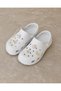 Pearl Bloom Women's Eva Garden & Beach Slippers – Lightweight Non-Slip Sabo with Removable Pearl Flower Accessories - 7