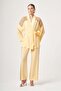 Sequin Detailed Women's Suit Yellow 31431 - 5