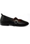 57 Leather Strap Braided Women's Ballerinas - 2
