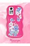Redmi Note 12 Pro 4g Compatible Case Camera Protector Red Silicone Couple Phone Case Floral Pattern - 2