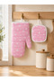Set of 2 Kitchen Gloves – Heat-Resistant Oven Gloves and Pot Holders - 2