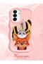 Samsung Galaxy A17 Compatible Case Camera Protector Pink Silicone Couple Phone Case Rabbit Pattern - 2