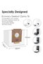 (8-pack) Replacement vacuum cleaner brush heads for Ecovacs Deebot Ozmo N10 N10 Plus T8 AIVI T8 Max, AIVI, T8 T9 T9+ N8 series vacuum cleaners. - 3