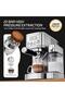 20 Bar Espresso Coffee Machine with Automatic Milk Frother, 3 Temperature Settings, Stainless Steel - 8