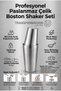Boston Shaker 2-Piece 800ml & 600ml Leak-Proof Cocktail Shaking Set - Professional Stainless Steel 723399 - 2