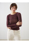 Original Oval Collar Lace Blouse