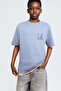 Loose-fit printed T-shirt