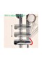Universal Adjustable Shower Head Holder Slide Bar Bracket Replacement For Sli - 4