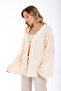 Women's Linen Kimono – Oversized Comfortable Fit Summer Long Sleeve Kimono - 5