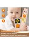 Baby Remote Control Toy, Realistic Controller for Toddlers, Early Number Learning in 3 Languages (English, Spanish, French), BPA Free, Preschool Toys for 6-18 Months (White) - 6